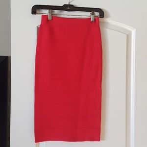 BCBG MAXAZRIA LEGER  BODYCON PENCIL SKIRT